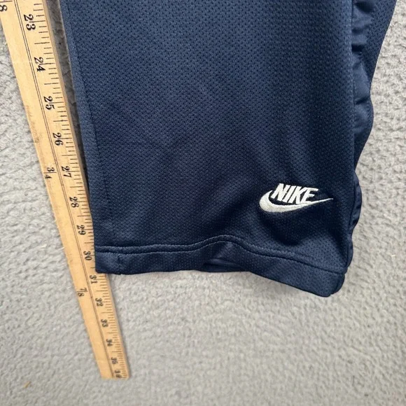 VTG Nike Track Pants Mens L Blue Pull On Lounge Athletic Y2K Basketball Gym - Picture 13 of 15